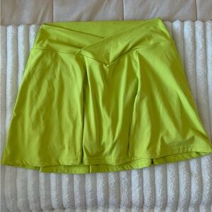 Blogilates Vibrant Yellow Skirt